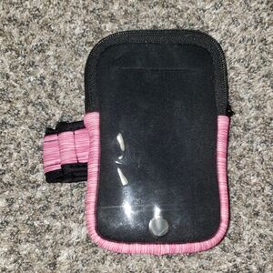 Black and Pink Phone Armband